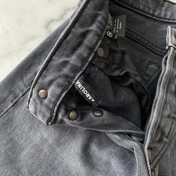 GRLFRND Karolina Jeans with Distressed Knee - Picture 7 of 13